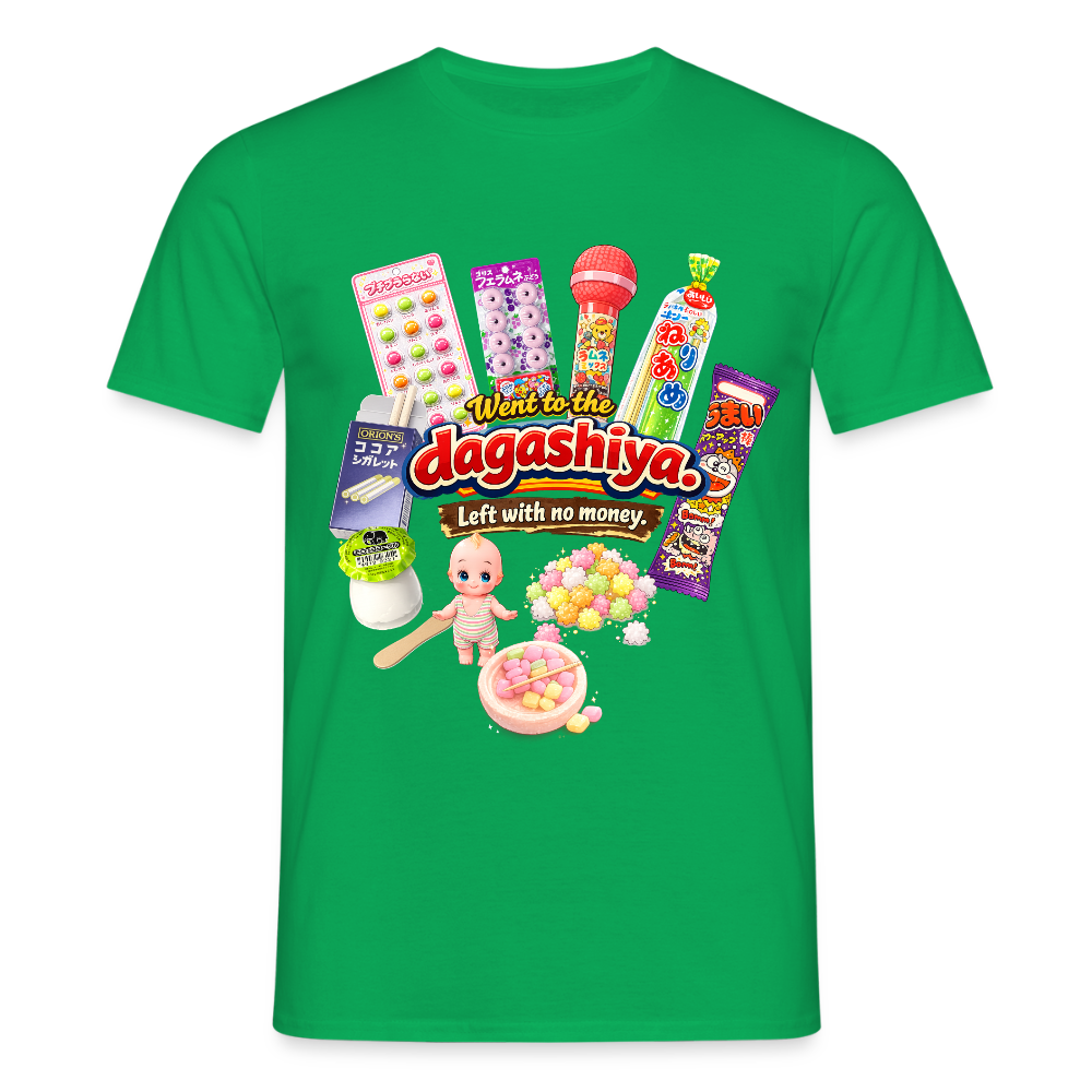 Männer Shirt "Went to the Dagashiya" - kelly green