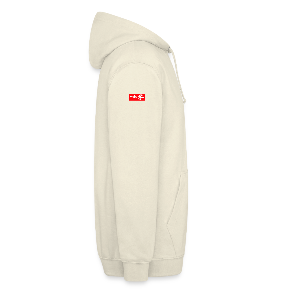 Unisex Hoodie "Waku Waku" Neon Japan Street Style - vanilla