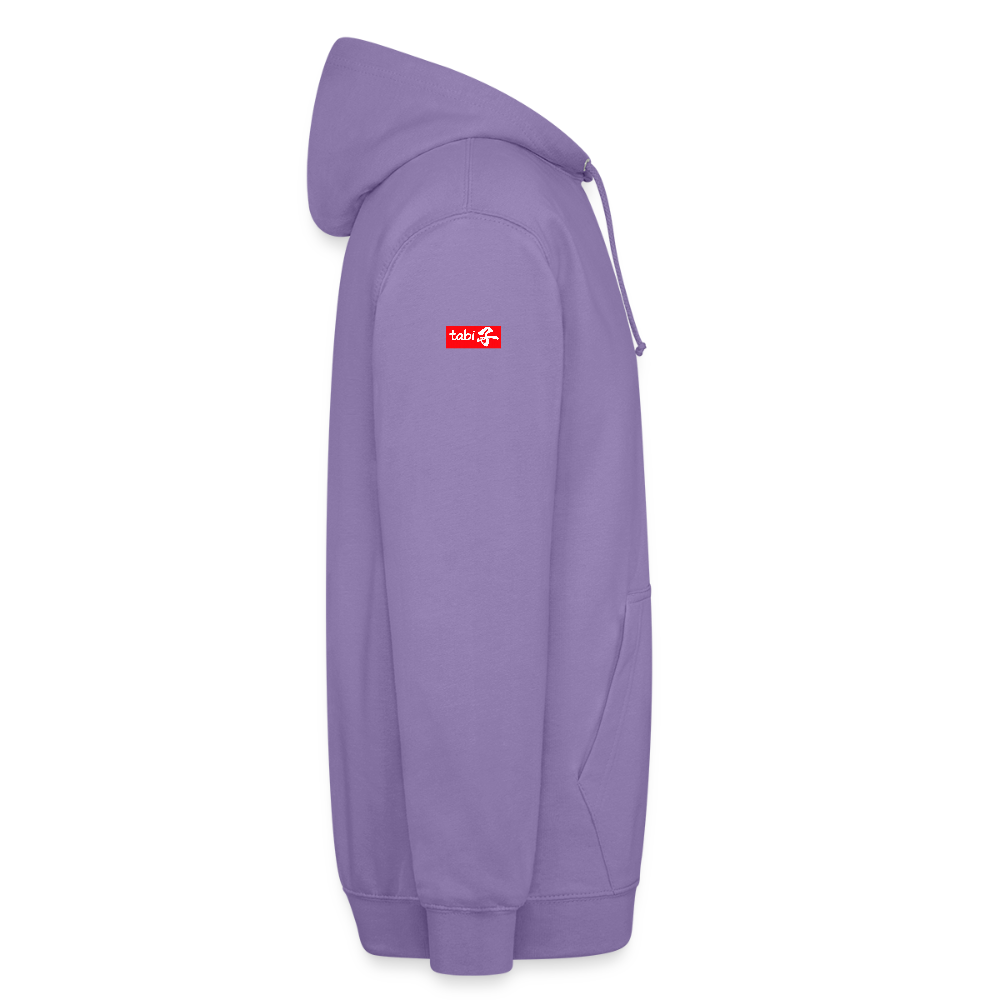 Unisex Hoodie "Waku Waku" Neon Japan Street Style - lavender