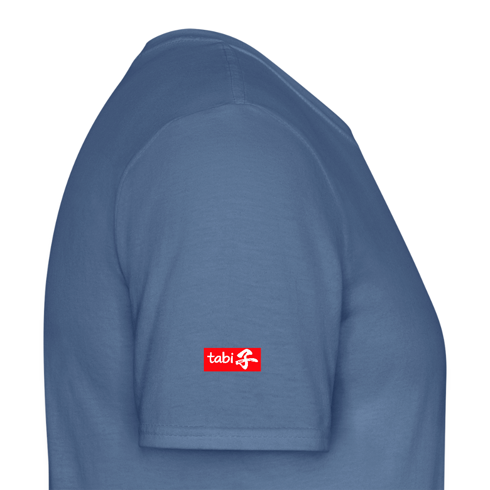 T-Shirt "Ravin' the Rain Away" - dove blue 