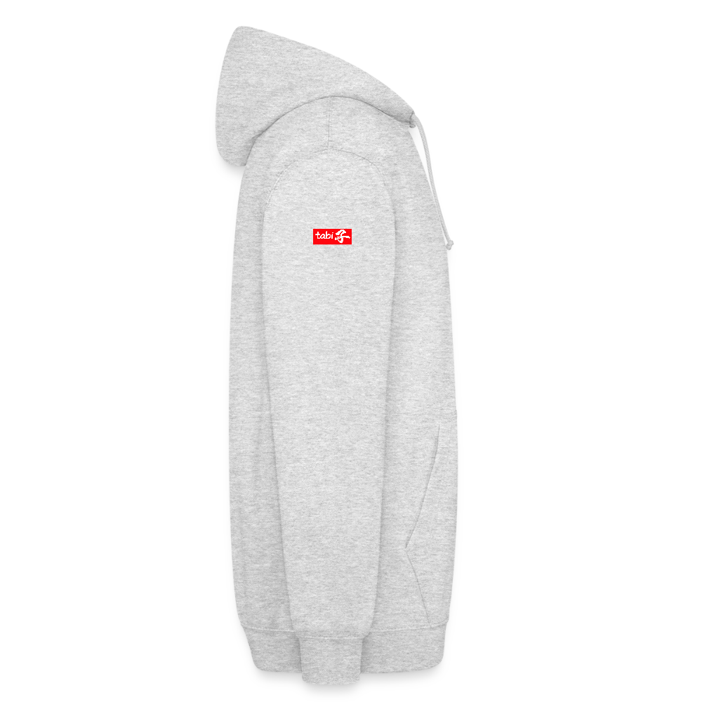 Unisex Hoodie "Waku Waku" Neon Japan Street Style - light heather grey