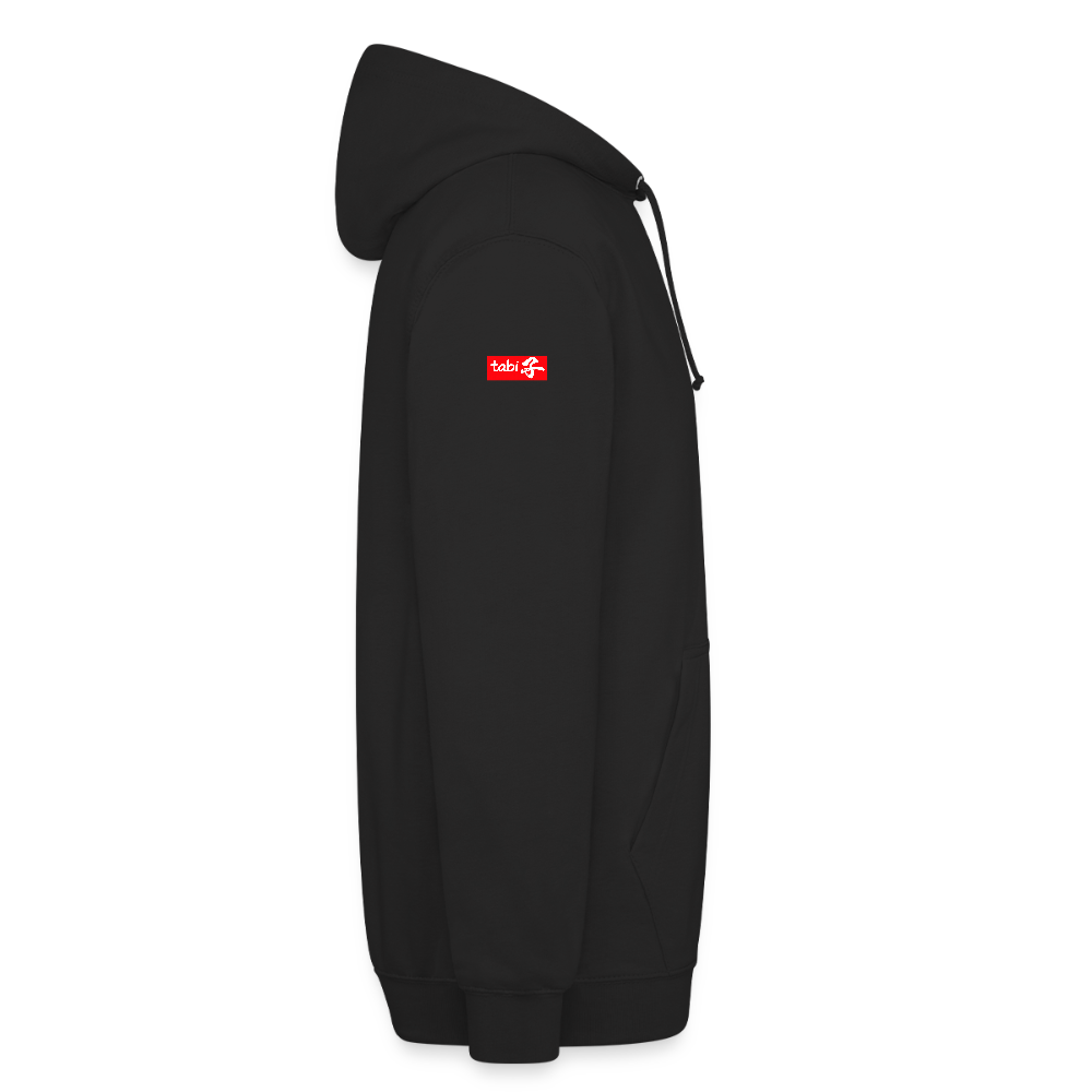 Unisex Hoodie "Waku Waku" Neon Japan Street Style - black