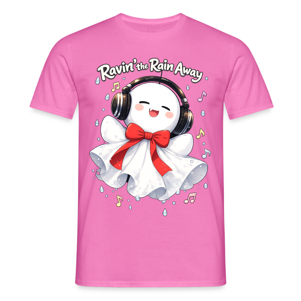 T-Shirt "Ravin' the Rain Away" - pink