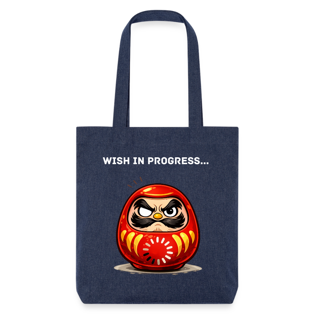 Tragetasche "Daruma" - melange blue