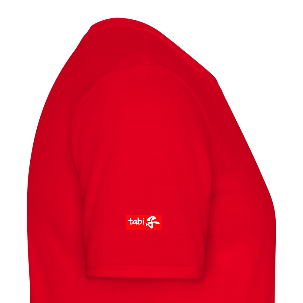 T-Shirt "Ravin' the Rain Away" - red