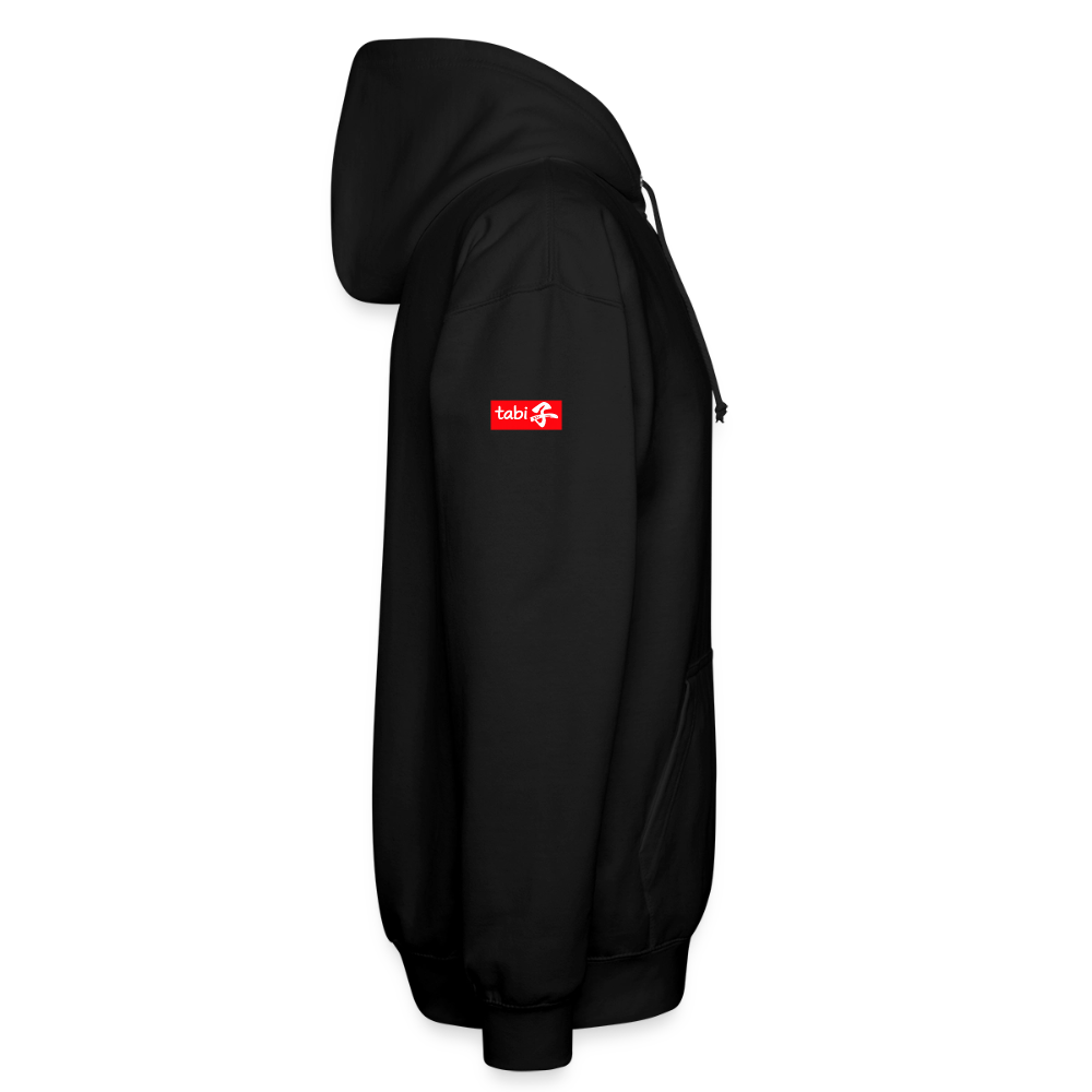 Unisex Zipper "Sarumawashi" - black