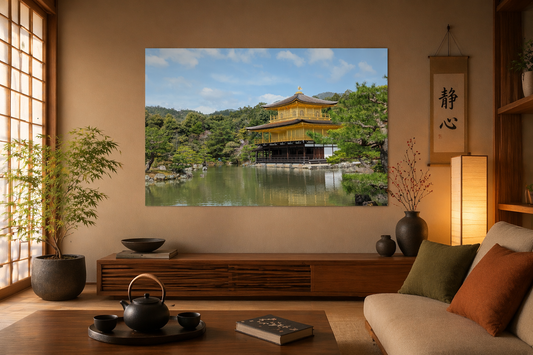 Poster (90x60 cm) "Goldener Pavillon"  36" x 24"